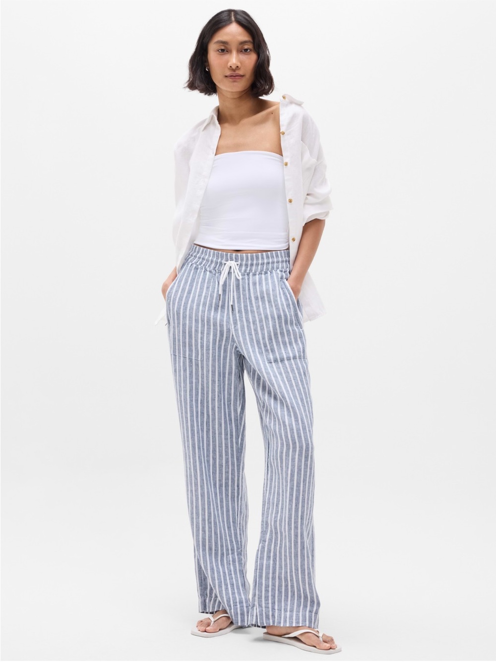 ATHELTA 💙 Retreat Linen Pants
